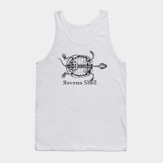 Reverse shell (black) Tank Top by HackSwag.co